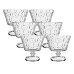 Set de Copas para helado de vidrio 320 ml x6 piezas