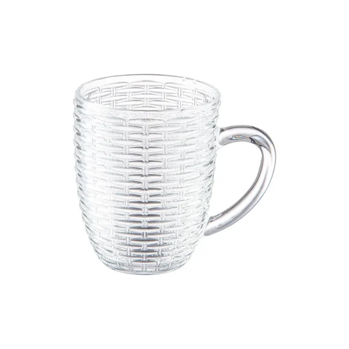90294123-2 Set de Vasos de vidrio Trensa 350 ml x6 piezas - Imagen 2
