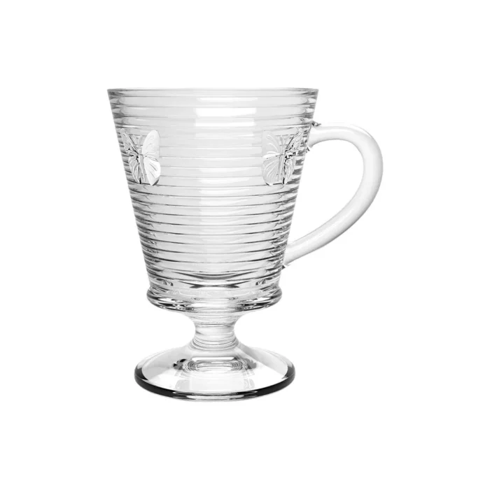 90294153-2 Set de Copas de vidrio Mariposa Café 250 ml x6 piezas - Imagen 2