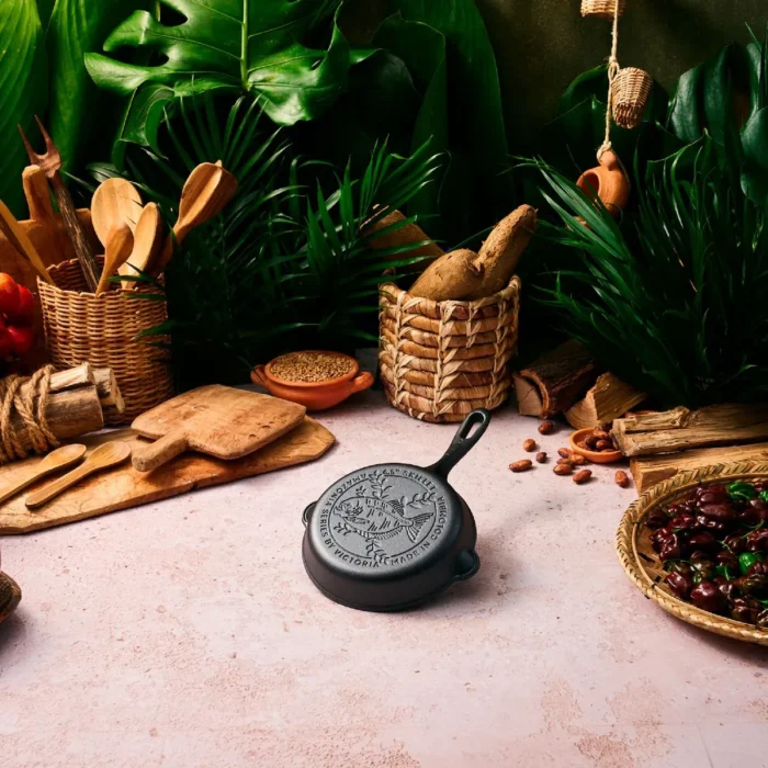 Sartén de Hierro Fundido Esmaltado Amazonía Mod. Piraña 16.5 cm (6.5") - Imagen 2