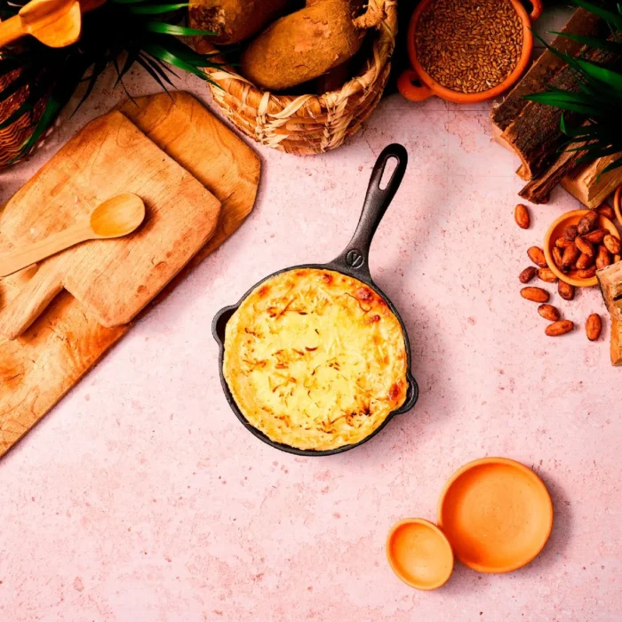 Sartén de Hierro Fundido Esmaltado Amazonía Mod. Piraña 16.5 cm (6.5") - Imagen 4