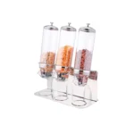 Dispensador de Cereales con 3 Tubos 4 L