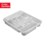 Organizador de Cubiertos de Plástico Fast Cover (Color Surtido)