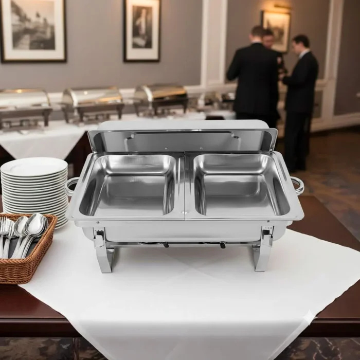 Samovar de Acero Inoxidable Eco 2 Divisiones 9 L - Imagen 2