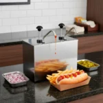 Dispensador de Salsas de Acero Inoxidable con 2 Boquillas - Imagen 2