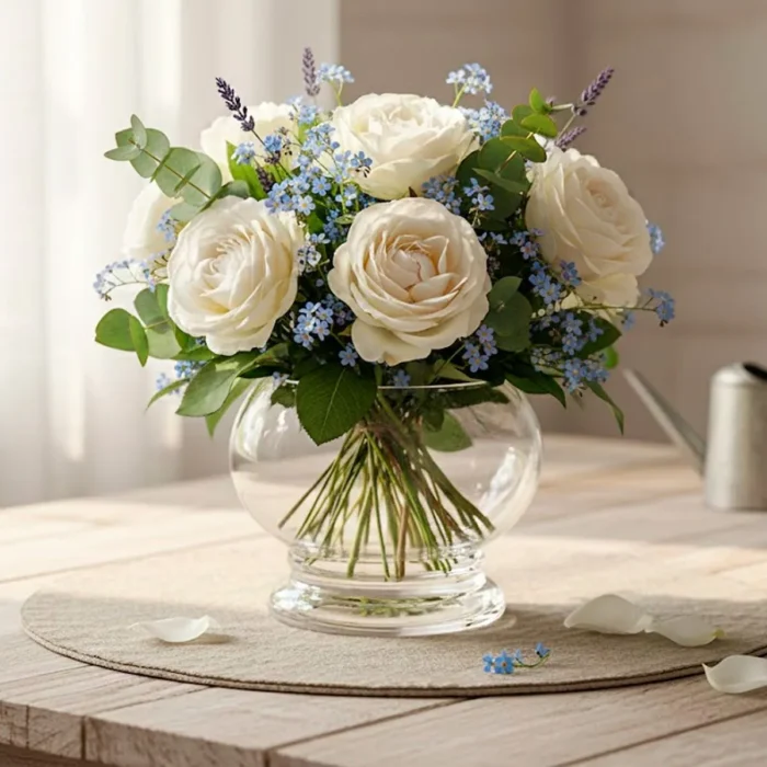 Florero de Vidrio Boca Ancha - Imagen 2