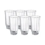 Set de Vasos Largos de Vidrio 350 ml | 11.8 oz 6 Piezas