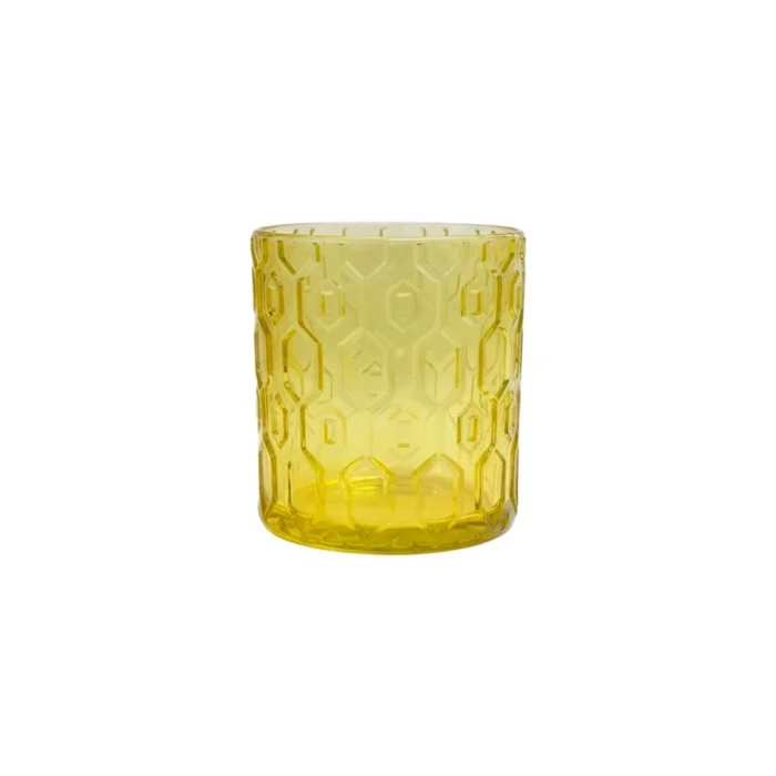 Set de Vasos Bajos de Vidrio Copo Amarillo 330 ml | 11 oz 6 Piezas - Imagen 2