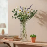 Florero de Vidrio Labrado Eco 25 cm - Imagen 2