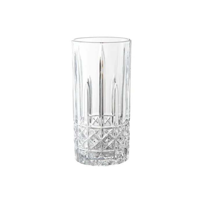 Set de Vasos Altos Labrados de Vidrio Royale 360 ml | 12 oz 6 Piezas - Imagen 3