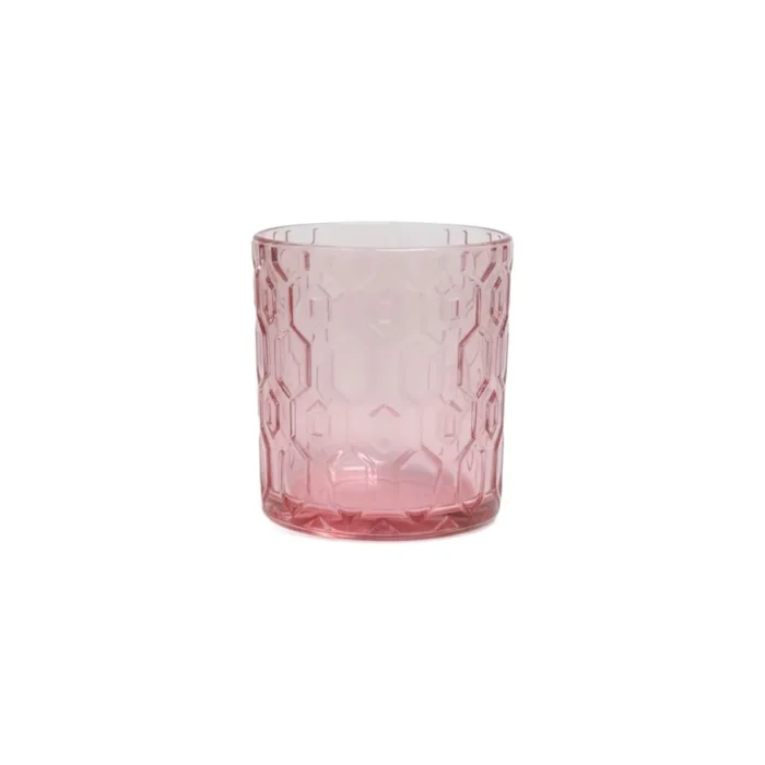 Set de Vasos Bajos de Vidrio Copo Rosado 330 ml | 11 oz 6 Piezas - Imagen 3