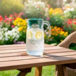 Jarra Space de Vidrio con Tapa Verde Petroleo de 1.65 L - Imagen 2