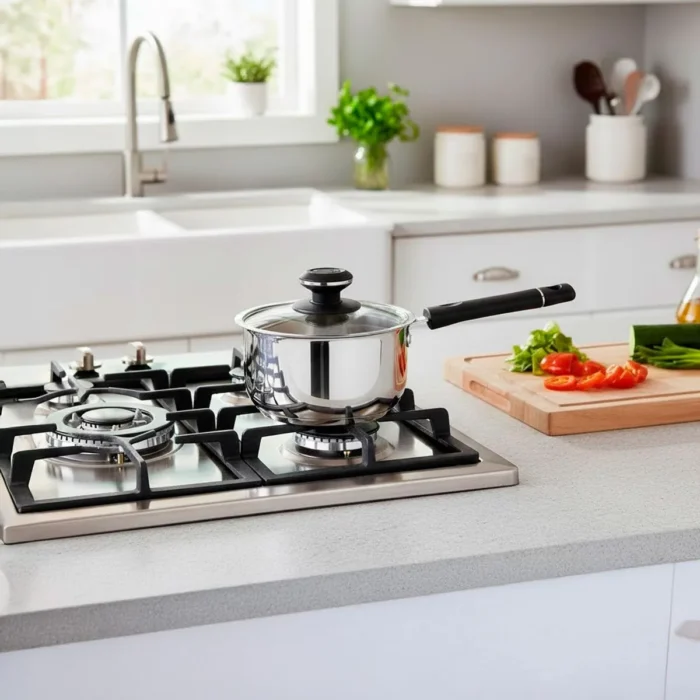 Cacerola Tivoli de Acero Inoxidable 1.1 L Ø 14 cm - Imagen 2