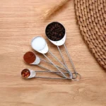 Juego de Cuchara Medidora de Acero Inoxidable 4 Piezas - Imagen 2