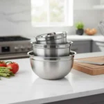 Juego de Bowls Profesional de Acero Inoxidable 3 Piezas - Imagen 2