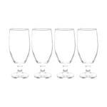 Set de Copas Cervecera Toscana de Vidrio 4 Piezas