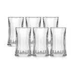 Set de Vasos Vivaldi Bebidas de Vidrio 6 Piezas