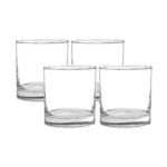 Set de Vasos Liso Lexington Rocks de Vidrio 4 Piezas