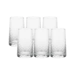 Set de Vasos Cairo Bebidas de Vidrio 476 ml | 16 oz 6 Piezas