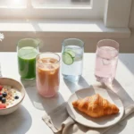 Set de Vasos Capella Bebidas Color Surtido de Vidrio 408 ml | 13.8 oz 4 Piezas - Imagen 2