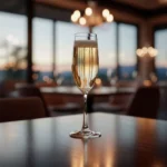 Set de Copas Lisa de Champagne de Vidrio 177 ml | 6 oz 4 Piezas - Imagen 2