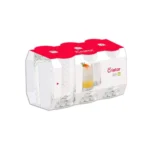 Set de Vasos Cairo Bebidas de Vidrio 476 ml | 16 oz 6 Piezas - Imagen 4