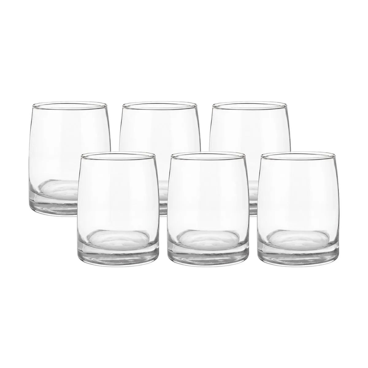 184868-1200-auto Set de Vasos Toledo Rocks de Vidrio 6 Piezas - Imagen 1