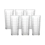 Set de Vasos Labrado Otto/Overetta de Vidrio 266 ml | 9 oz 6 Piezas