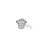 Filtrante para Té de Acero Inoxidable en Forma Barril 4.5 cm