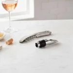 Set Abridor de Vino de Acero Inoxidable 2 Piezas - Imagen 2