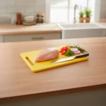 Tabla de Picar Rectangular Amarillo 33x20x1 cm - Imagen 2