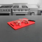 Tabla de Picar Rectangular Rojo 37x23x1 cm - Imagen 2