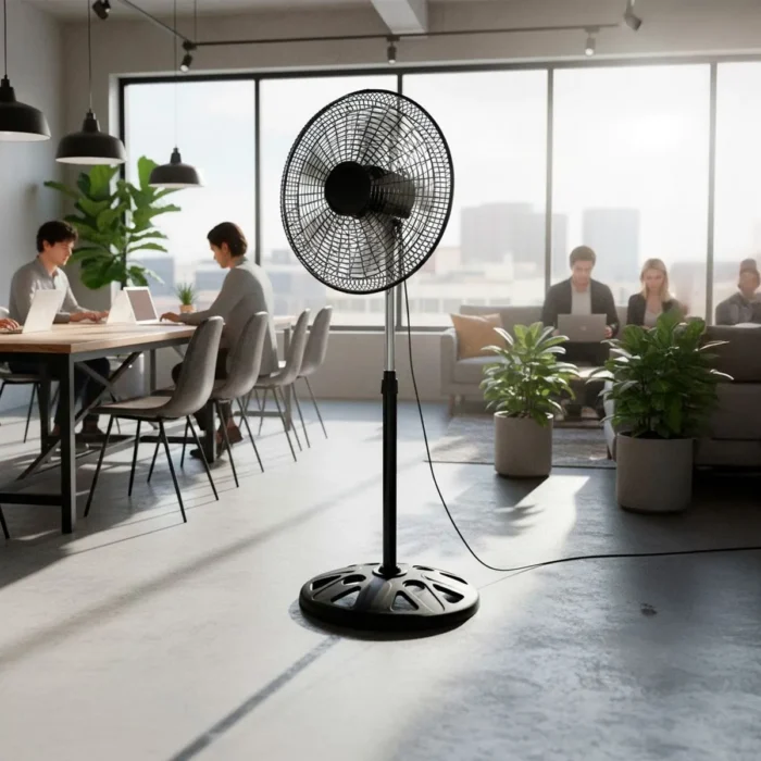 Ventilador Industrial con Hoja de Plástico 360° | 18" - Imagen 2