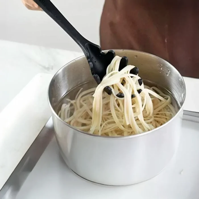 Juego de Utensilios de Nylon Negro 6 Piezas - Imagen 2