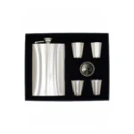 Set de Licorera Cantimplora de Acero Inoxidable 5 Piezas - Imagen 3