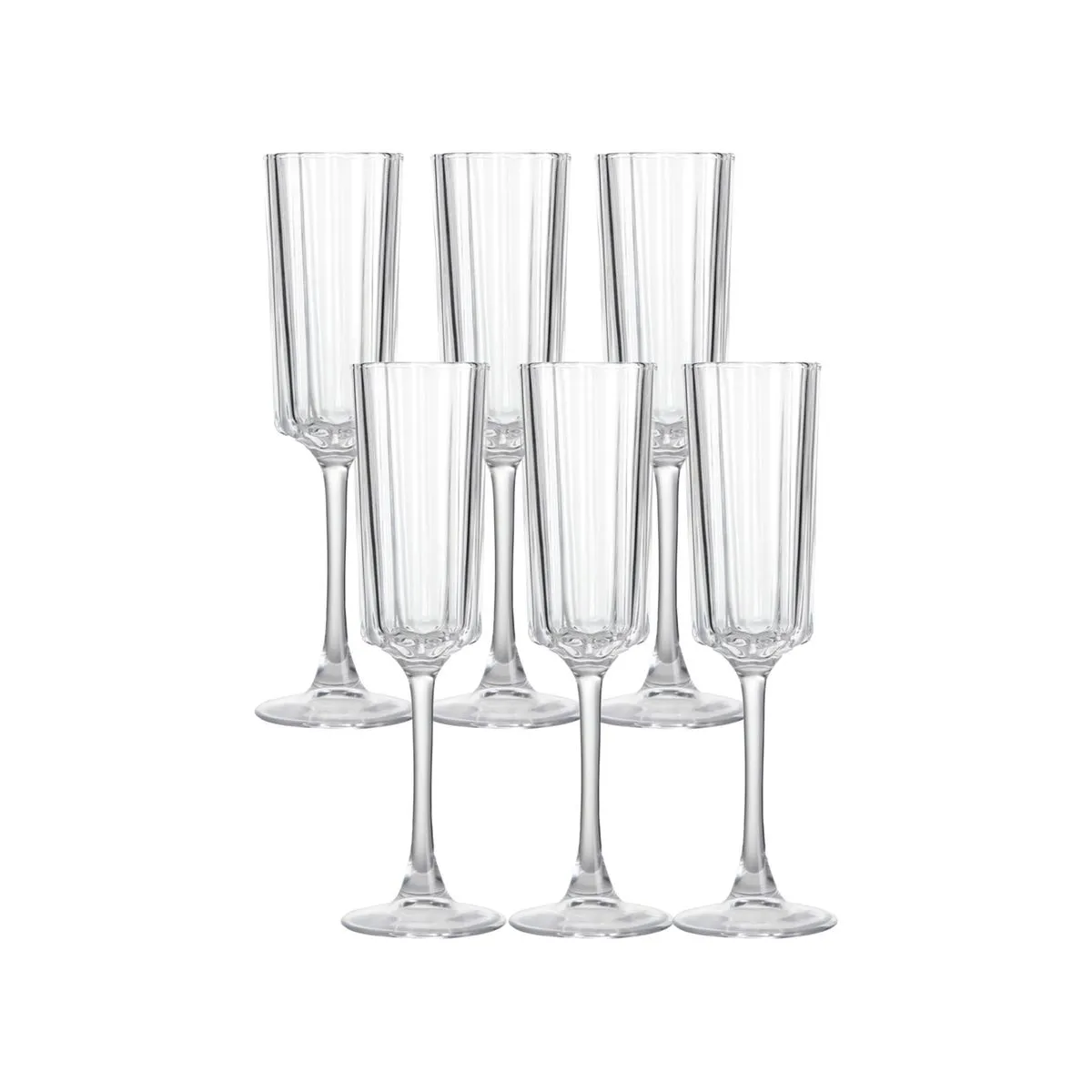 185135-1200-auto Set de Copas para Champagne Vintage 190 ml | 6.42 oz 6 Piezas - Imagen 1