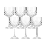 Set de Copas Clare Labrado de Vidrio 500 ml | 16.90 oz 6 Piezas