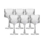 Set de Copas para Vino Real de Vidrio 500 ml | 16.90 oz 6 Piezas