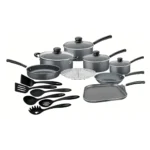 Juego de Ollas y Utensilios Primeware Grafito 18 Piezas