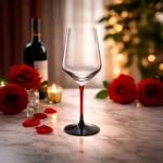 Set de Copas para Vino Caliz Aurum Rojo de Vidrio 400 ml | 13.52 oz 6 Piezas - Imagen 2