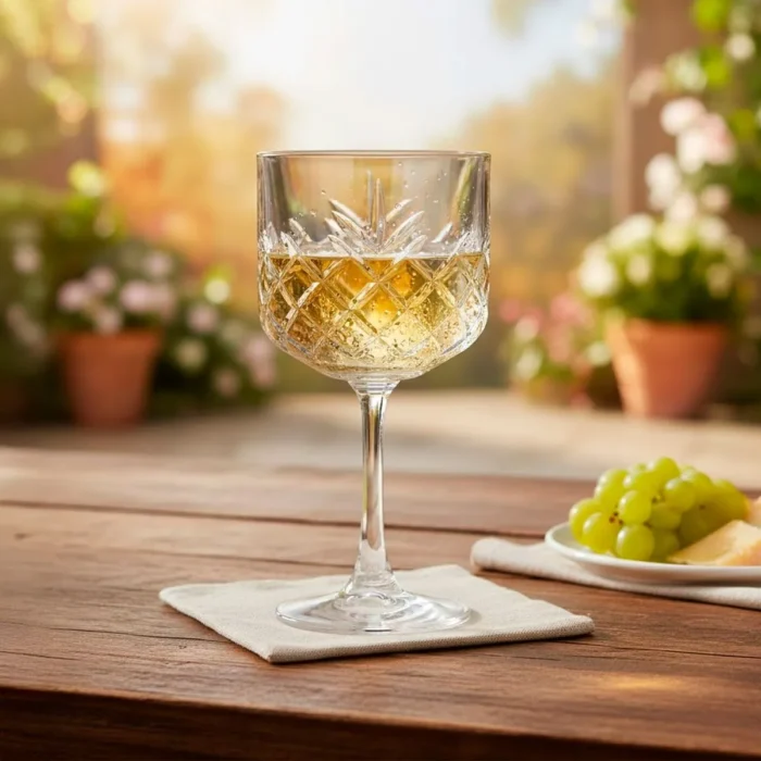 Set de Copas Clare Labrado de Vidrio 500 ml | 16.90 oz 6 Piezas - Imagen 2