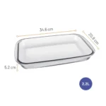 Juego de Fuentes Rectangulares Celebrity 3 Piezas - Imagen 4