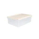 Caja Conservadora de Plástico Crema 8 L | 37.2 cm Basa