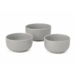 Juego de Bowl Gris 3 Piezas