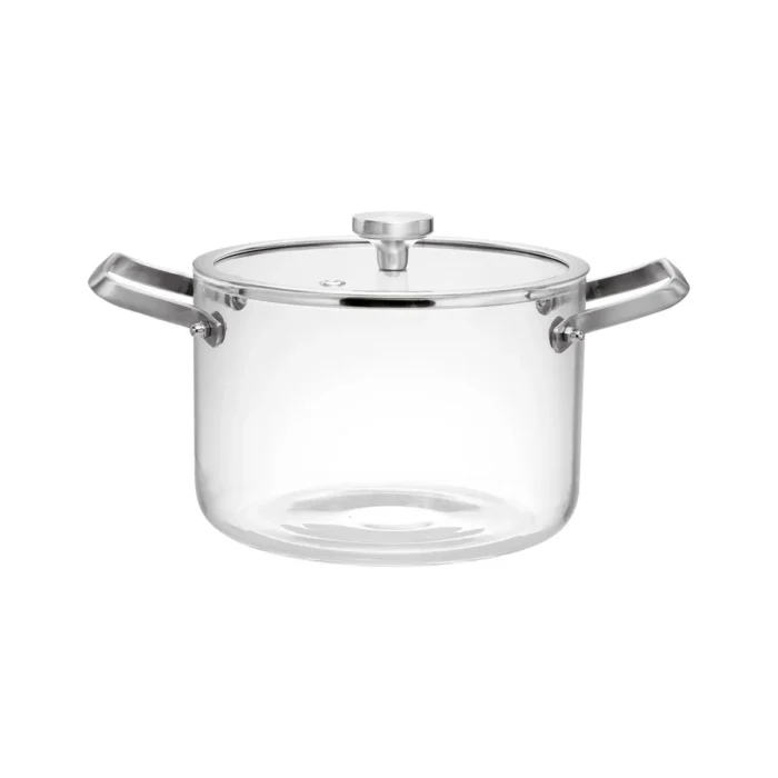 Olla de Vidrio Borosilicato con Asa de Acero 3.5 L - Imagen 3