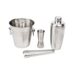 Set de Bar de Acero Inoxidable Delux 4 Piezas