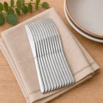 Juego de Cuchillos para Mesa de Acero Inoxidable Clásico Facusa - Imagen 2
