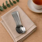 Juego de Cucharitas para Té de Acero Inoxidable Clásico 12 Piezas Facusa - Imagen 2