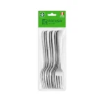 Juego de Tenedores para Mesa de Acero Inoxidable Curva 12 Piezas Facusa