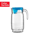 Jarra de Vidrio Spira con Tapa (Color Surtido) 1.8 L Ichimatsu - Imagen 4